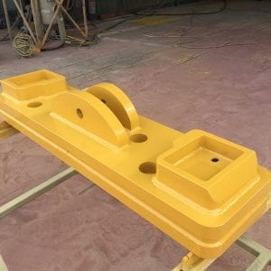 Rear counterweights for CAT excavators, loaders and IT carriers